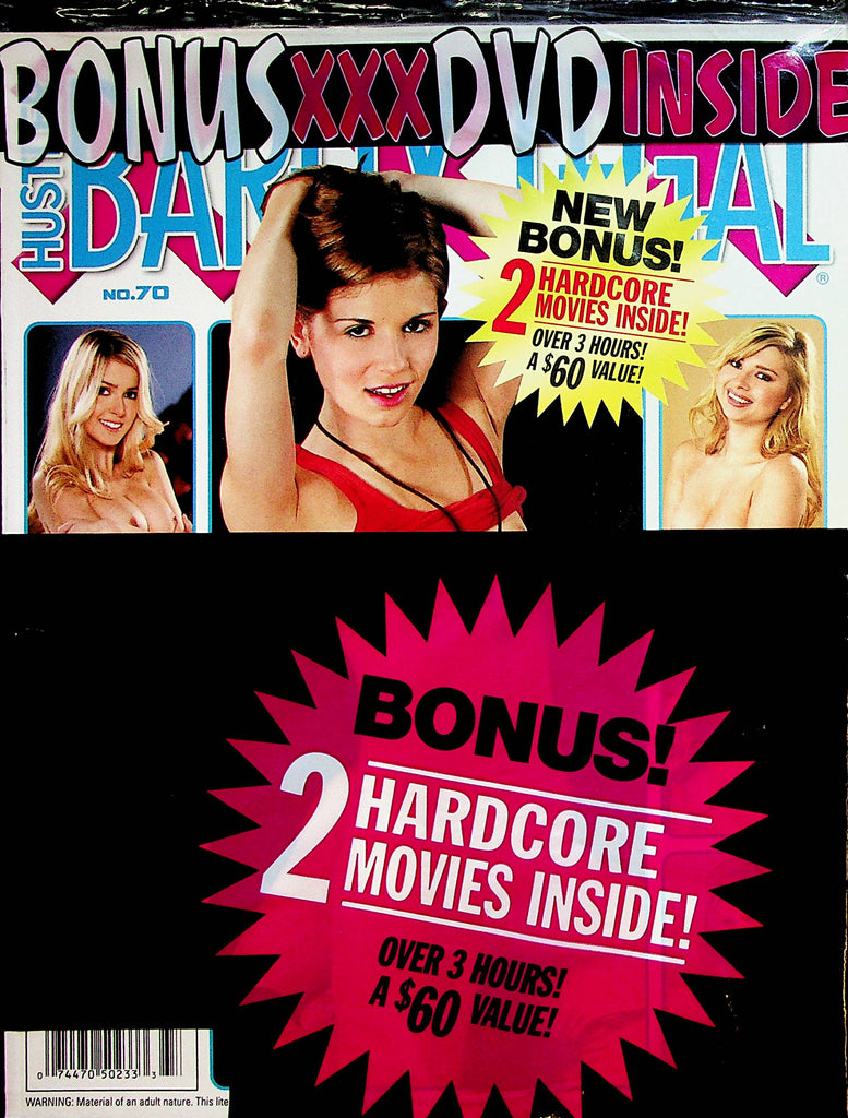 Hustler Barely Legal XXX Magazine Zoey  w/DVD  #70  2013  New  012123lm-p2