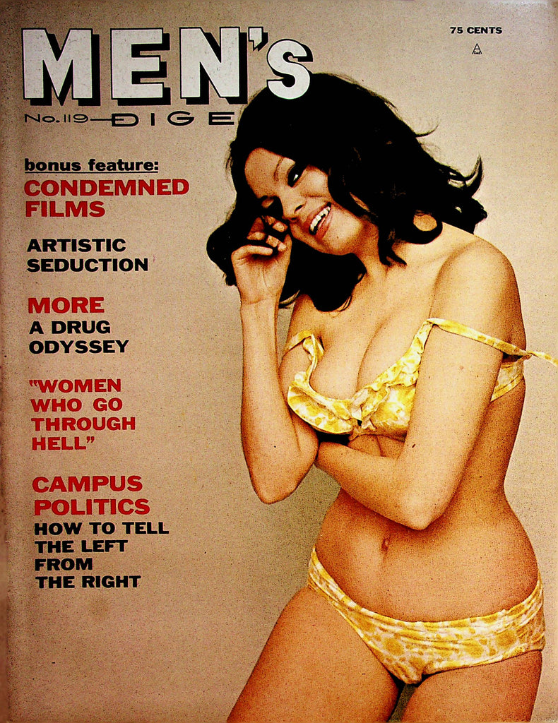 Men's Digest Magazine  Covergirl Miss Sweden Runnerup Lisbeth  #119  1970  062122lm-p2