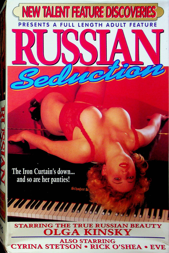 Adult VHS Movie Russian Seduction Ft. Olga Kinsky & Cyrina Stetson 1993 By X-Cess Prod. 031023RPVHS3