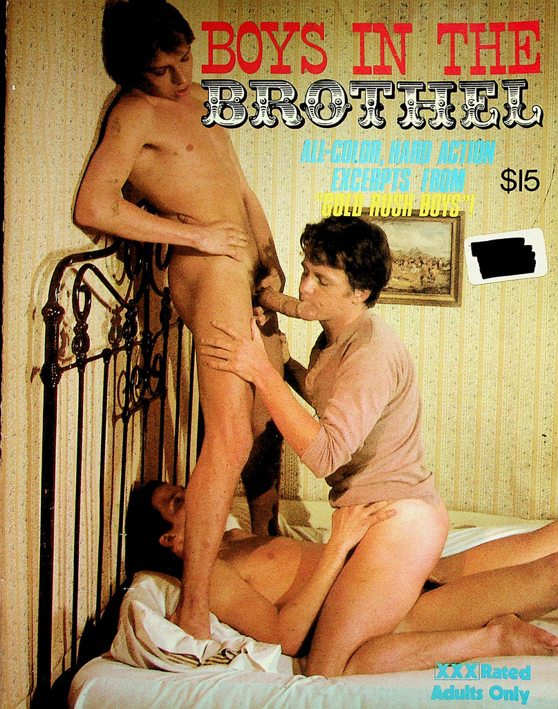Boys In The Brothel Gay Magazine  "Gold Rush Boys!"  1980's   080422lm-p
