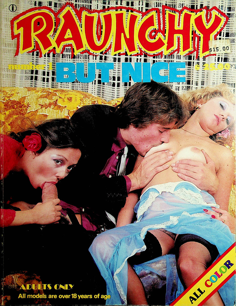 Raunchy But Nice International Magazine #1  1980's    112321lm-dm