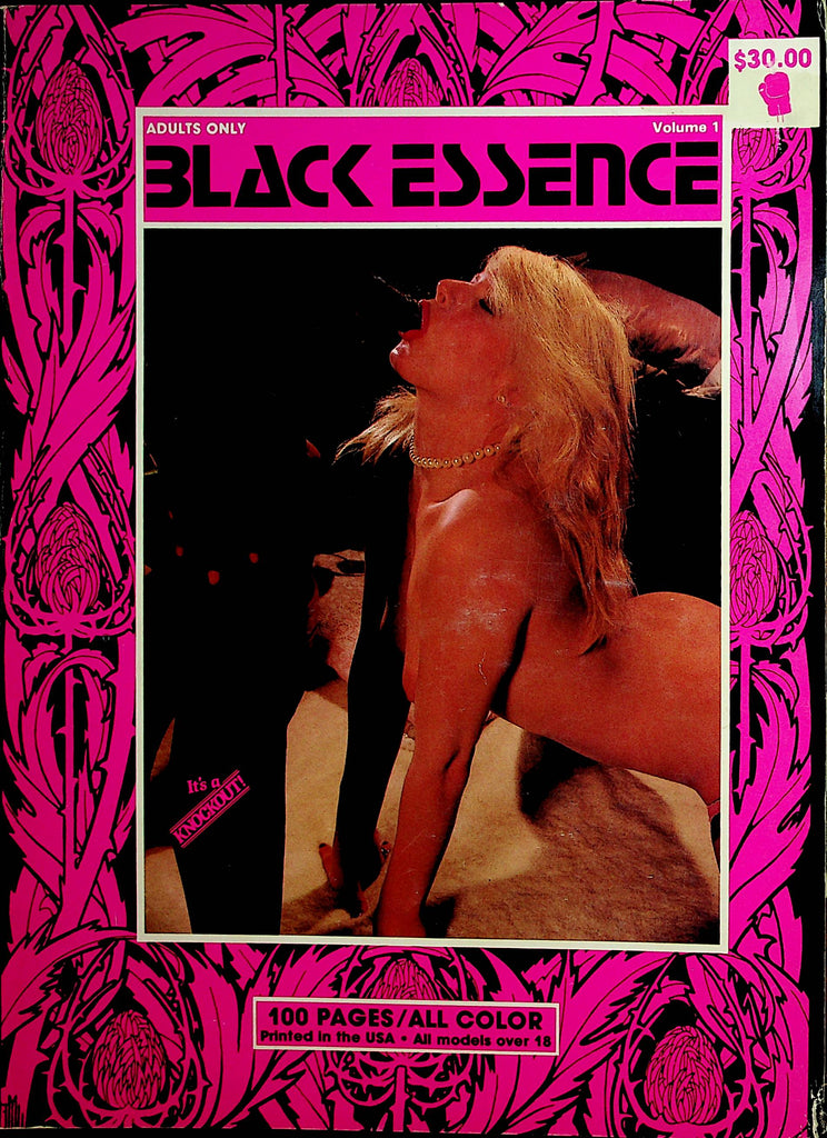Black Essence Magazine  Andrea Sucks His Big Black Cock  vol.1 1980's       072622lm-p