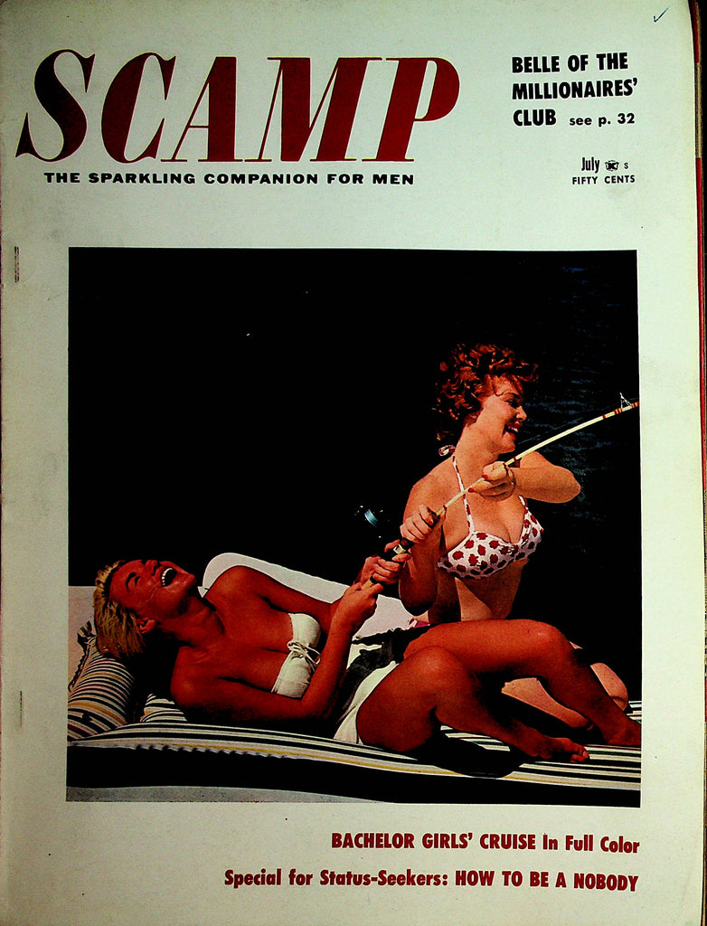 Scamp Vintage Magazine  Bachelor Girls' Cruise  July 1960  120721lm-dm