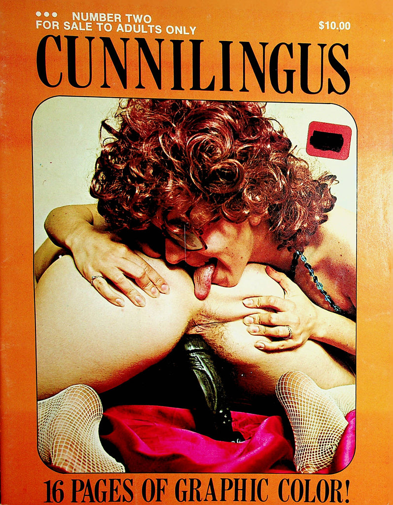 Cunnilingus Magazine Fucking and Sucking  #2  1970's   092821lm-dm2