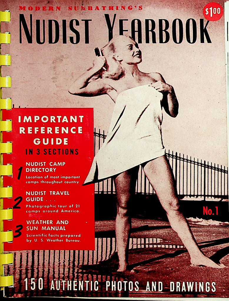 Nudest Yearbook Vintage Magazine  #1  1954   083022lm-p2