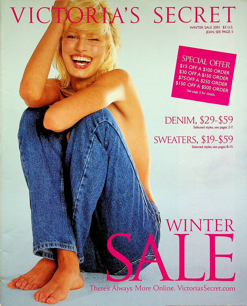Victoria's Secret Magazine Winter Sale 2001 Vol.1 092922RP