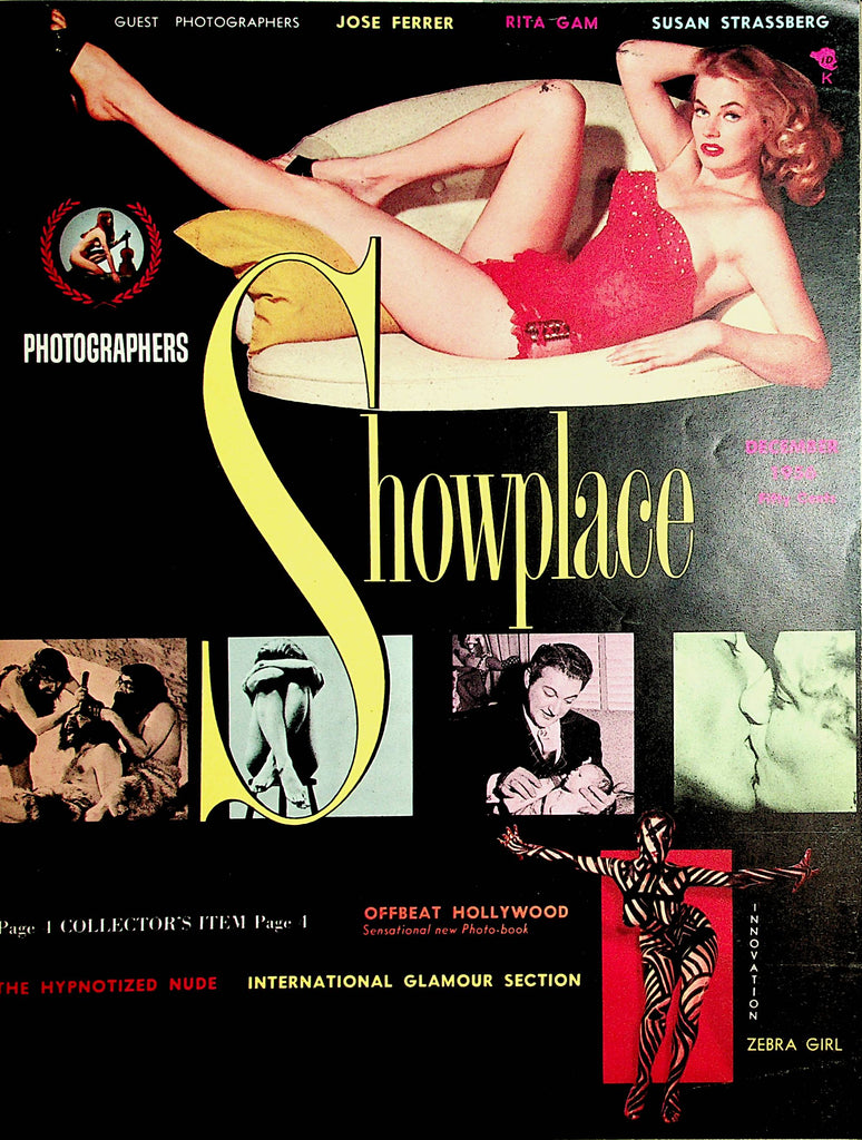 Showplace Vintage Magazine  Anita Ekberg / Betty Brosmer  December 1956      050926lmp