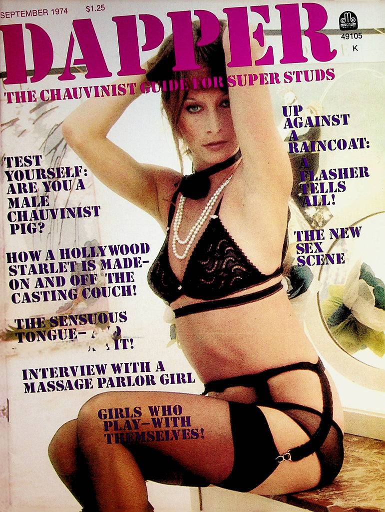 Dapper Magazine   Centerfold Girl Harriet How A Star Is Made  September 1974     071322lm-p