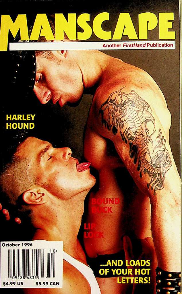 Manscape Gay Digest   Harley Hound / Lip Lock  October 1996    040423lm-p