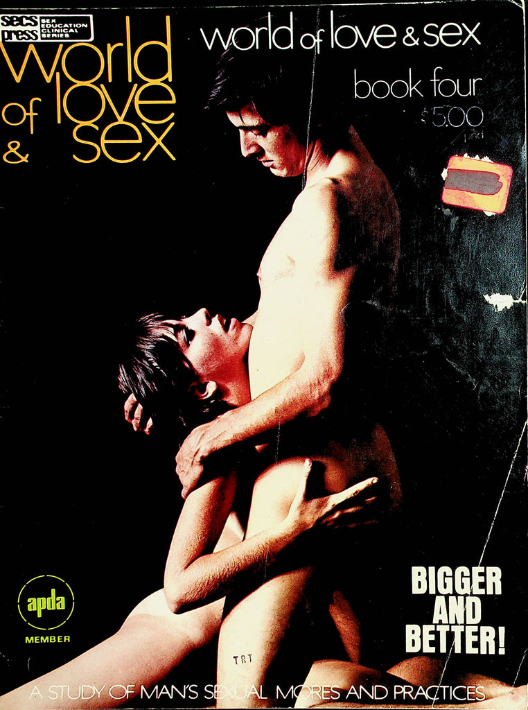 World Of Love & Sex Magazine  Study Of Man's Sexual Mores And Practices  Book 4 1970     112621lm-dm