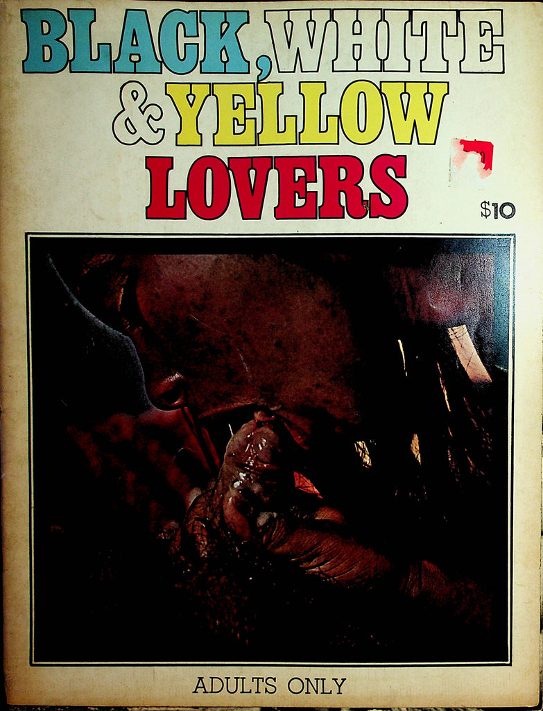 Black, White & Yellow Lovers Magazine  #1 1970's       041622lm-p