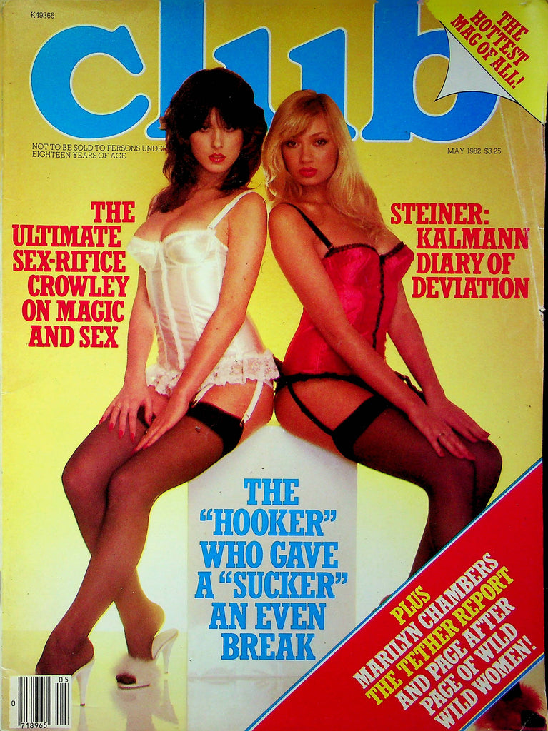 Club Magazine Nadia & Carmen & Tracy May 1982 032723RP5