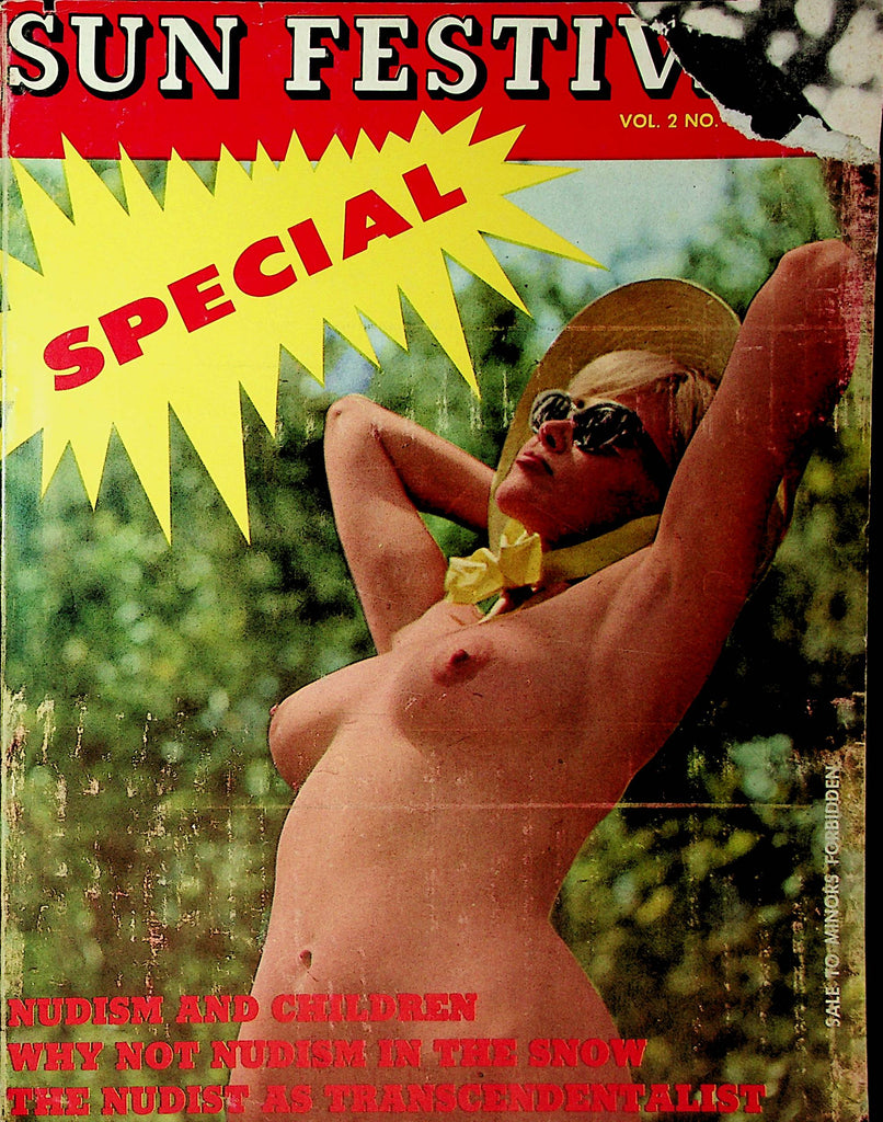 Sun Festival Nudist Magazine Special vol.2  1966  100's of Pages    092821lm-dm2