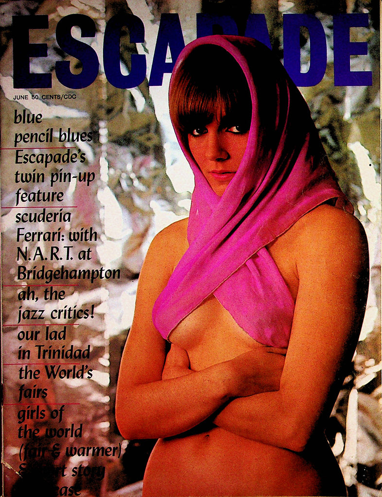 Escapade Magazine  Centerfold Girl Lotte  June 1964     062422lm-p