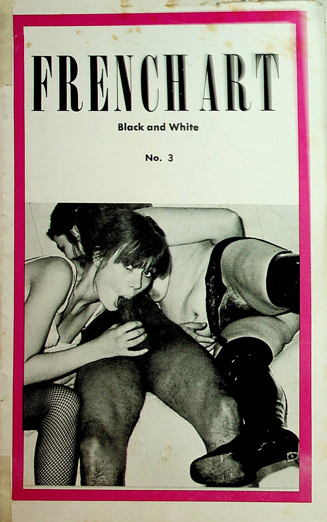 French Art Magazine Black and White #3 1960's    070920lm-sh
