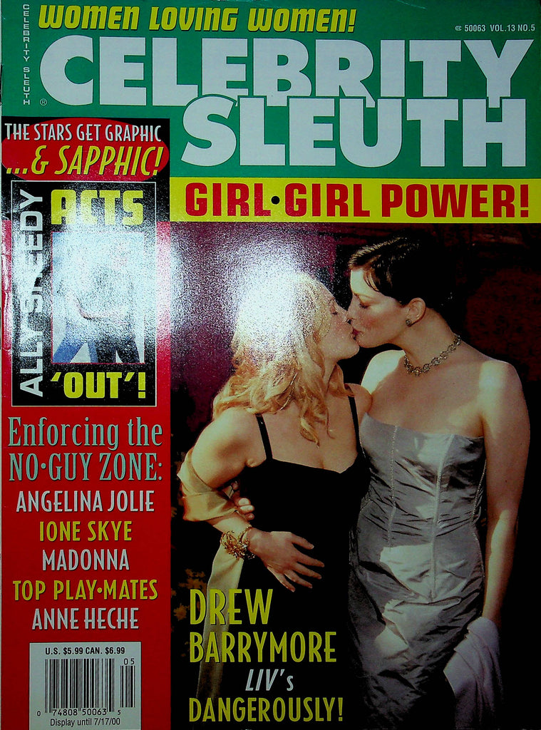 Celebrity Sleuth Magazine Drew Barrymore & Liv Tyler Vol.13 No.5 010323RP