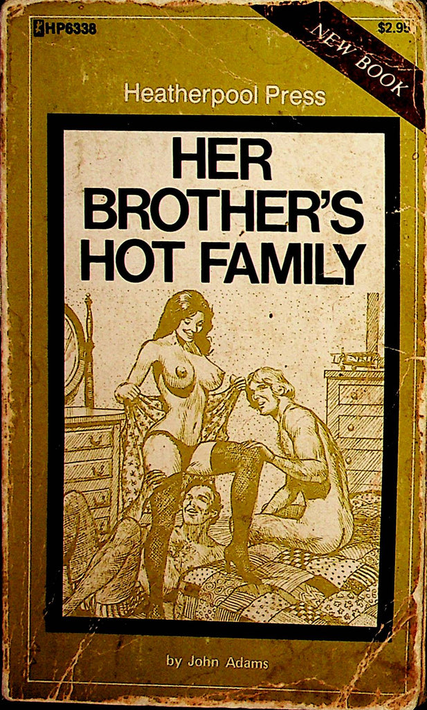 Her Brother's Hot Family Novel  by John Adams 1979 Greenleaf  032122lm-p3