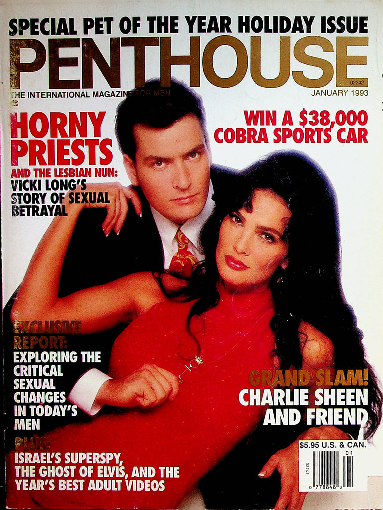 Penthouse Magazine  Charlie Sheen & Julie Strain  January 1993   070922lm-p2