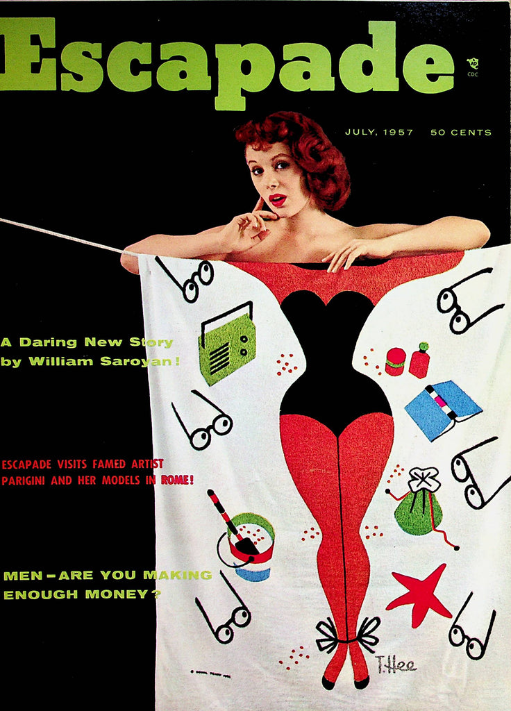 Escapade Magazine   Centerfold Girl Dana Craig  July 1957   071822lm-p
