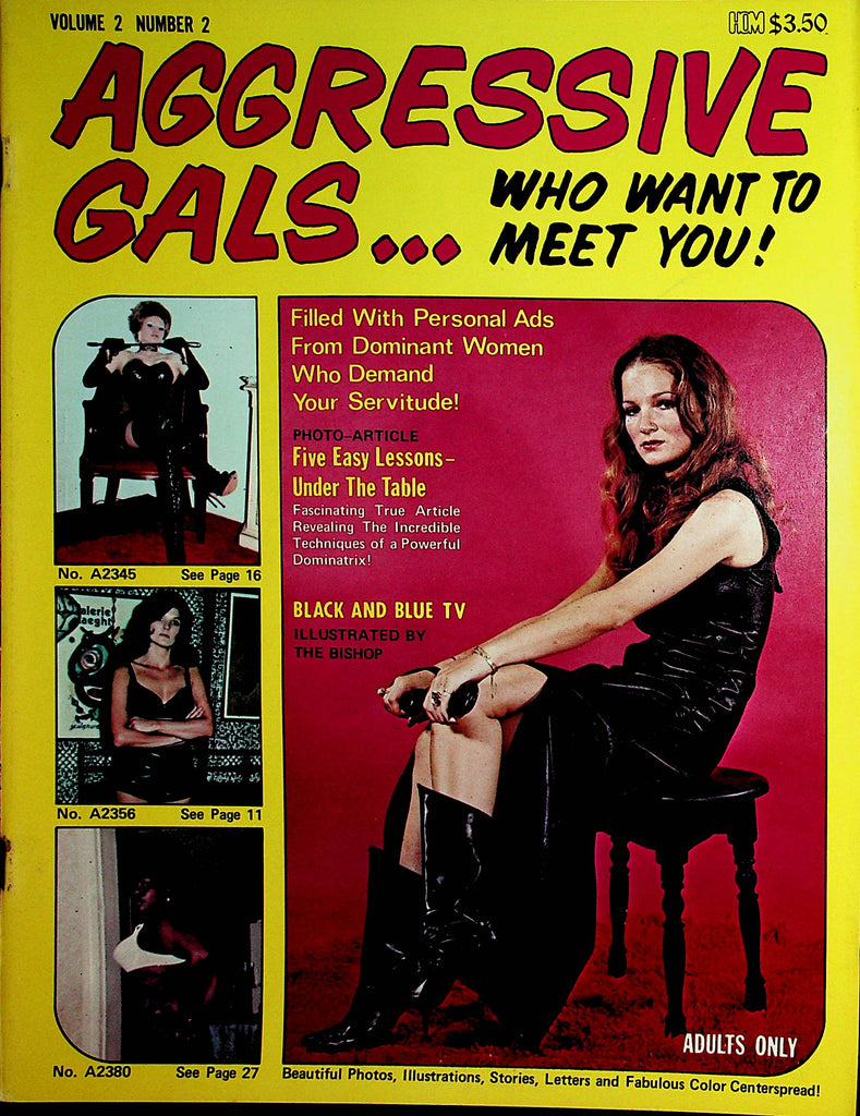 Aggressive Gals... Who Want To Meet You Magazine Dominant Women vol.2 #2 1973 HOM    010522lm-dm