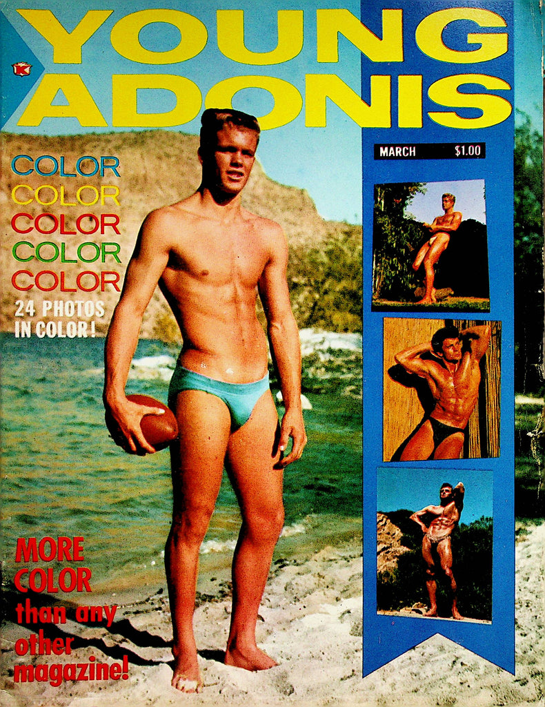 Young Adonis Magazine  Men's Physique Magazine  February 1963     011723lm-p