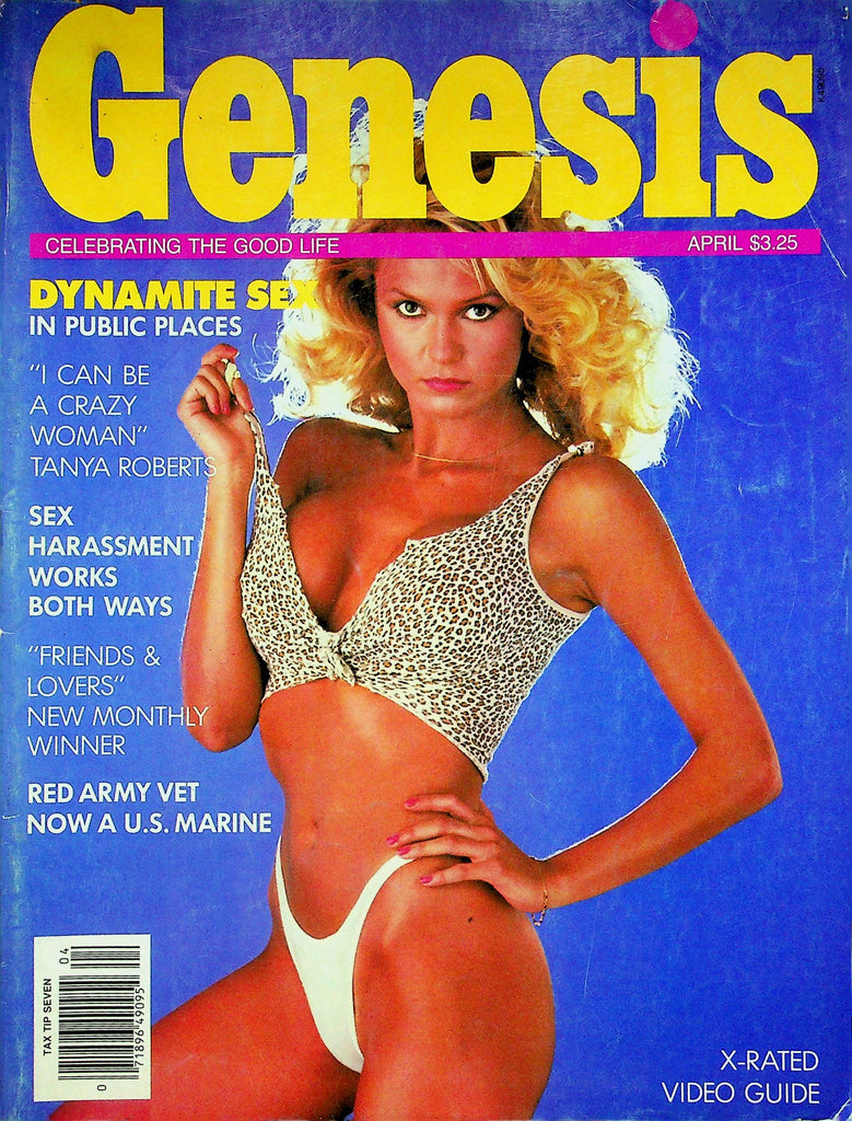 Genesis Magazine Tanya Roberts & Maureen April 1983 0629122RP