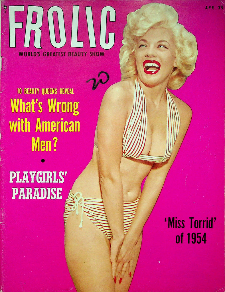 Frolic Magazine Playgirls' Paradise & Miss Torrid April 1954 061622RP