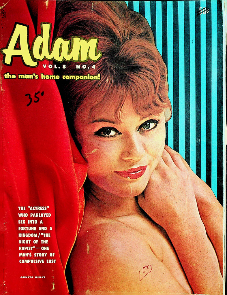 Adam Magazine  Covergirl Fran Purdy  vol.8 #4  1964   082421lm-dm