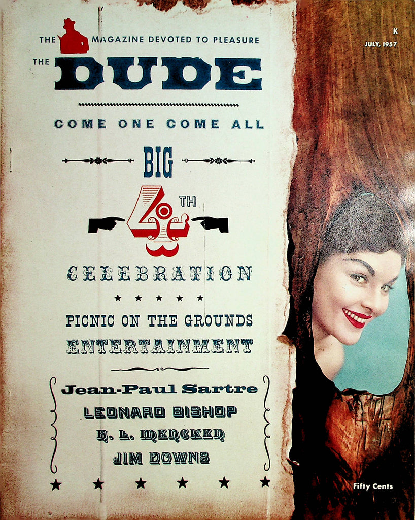 Dude Vintage Magazine  Big 4th Celebration  July 1957     101221lm-dm