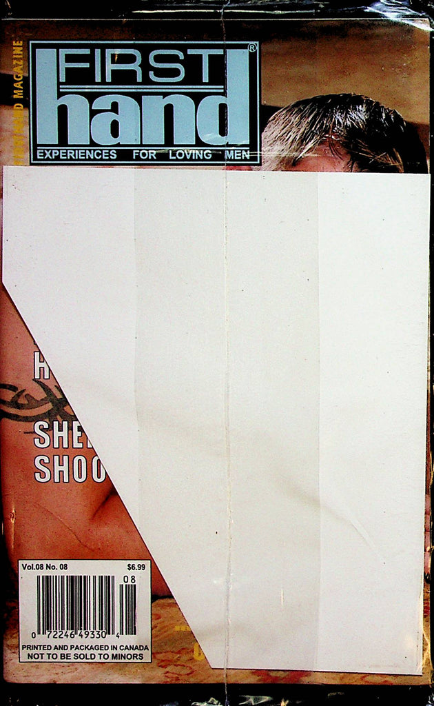 First Hand Gay Digest  vol.8 #8  new/sealed   092622lm-p