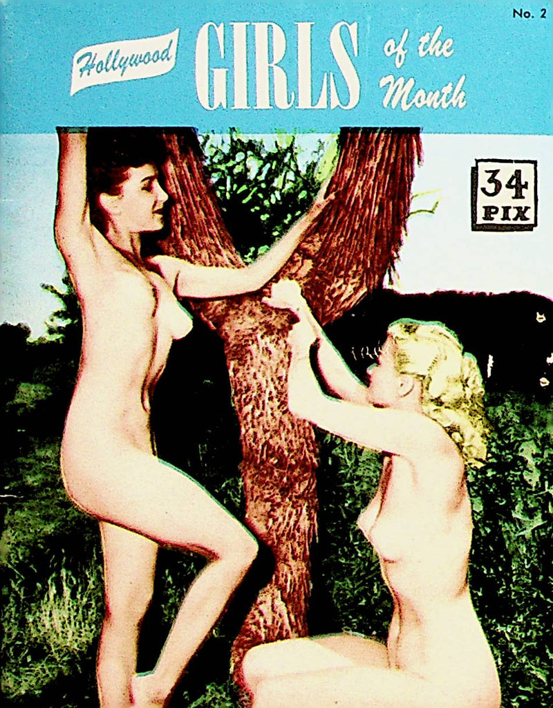 Hollywood Models Of The Month Vintage Digest  #2  1950's  083022lm-p2
