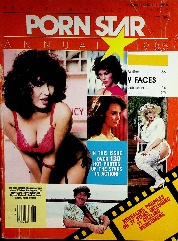 Porn Star Annual Magazine  Kristara Barrington / Tiffany Clark / Ginger Lynn    1985    101422lm-p