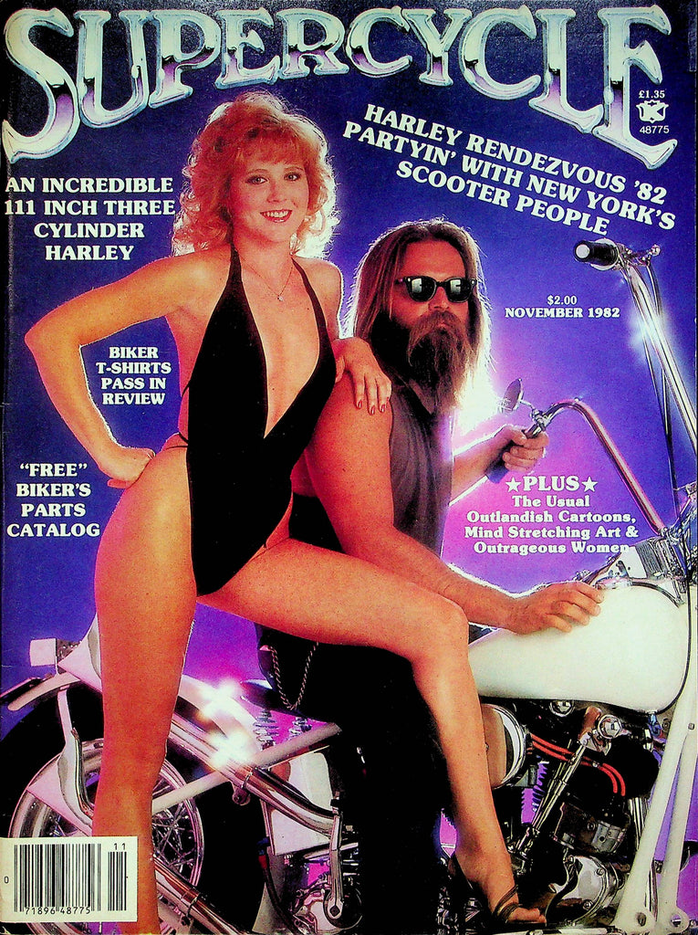 Supercycle Magazine Harley Rendezvous '82 November 1982 080822RP