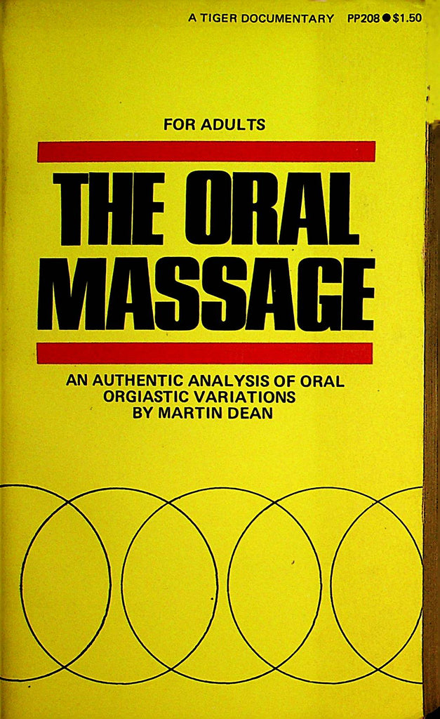 The Oral Massage Novel  by Martin Dean 1970 Tiger Documentary   110221lm-dm