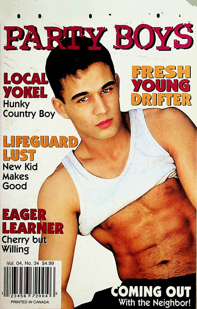 Party Boys Gay Digest  Fresh Young Drifter / Lifeguard Lust  vol.4 #34   040523lm-p