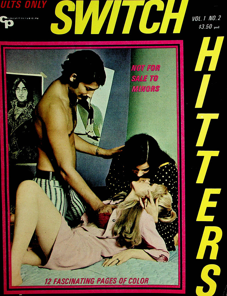 Switch Hitters Vintage Magazine   Threesomes vol.1 #2  1970      020122lm-dm