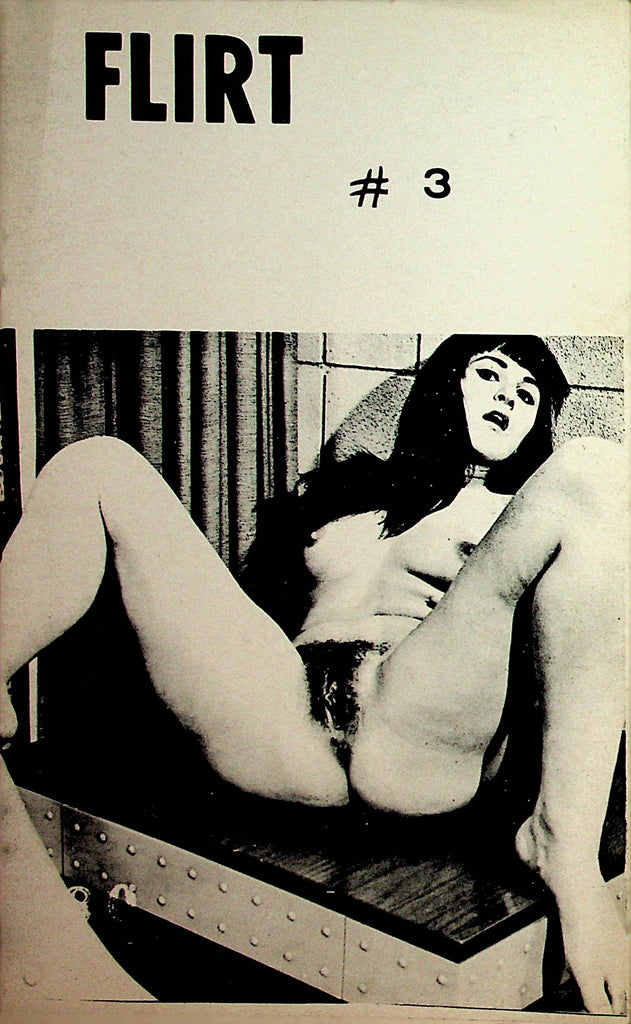 Flirt Vintage Digest  Nude Models Spread Wide  #3  1960's     022722lm-p