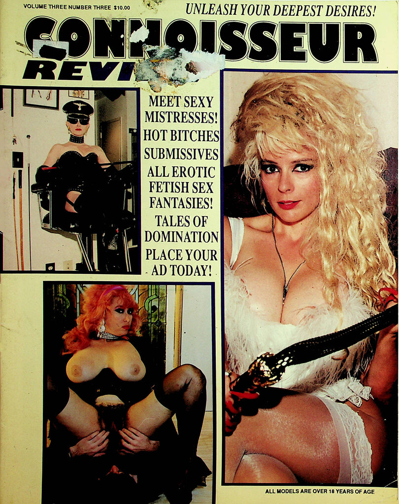 Connoisseur Review Fetish Contact Magazine  vol.3 #3 1997     010222lm-dm