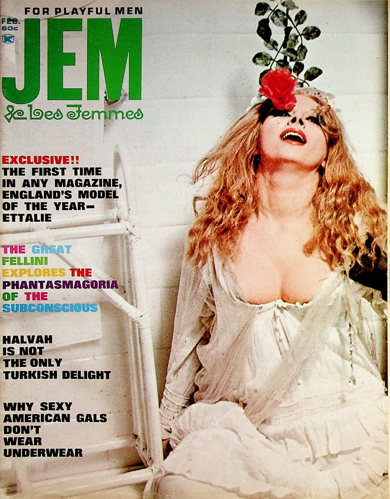 Jem Busty Vintage Magazine  A Girl Named Bennie   February 1965      070322lm-p