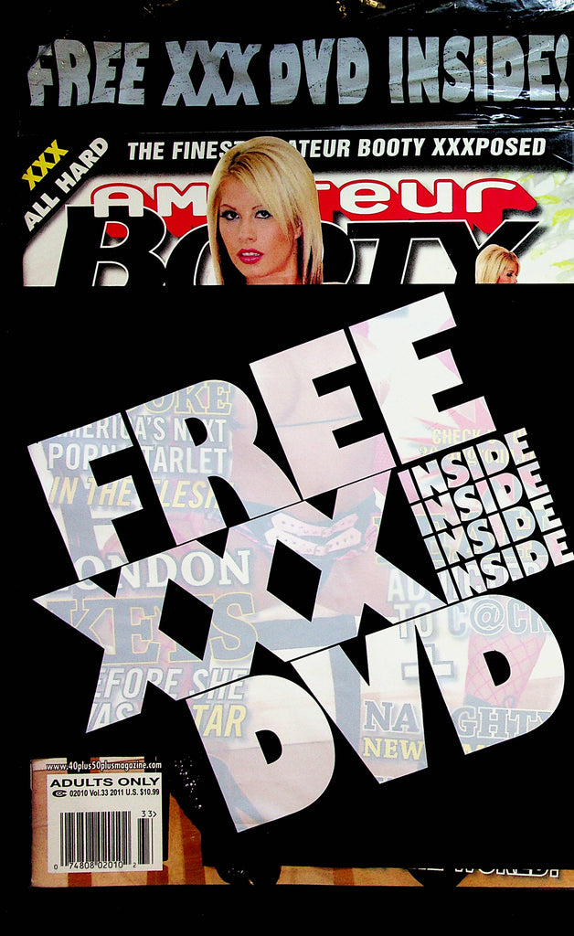 American Booty XXX Magazine   Covergirl Brooke  vol.33 2011  w/DVD  New   112222lm-p