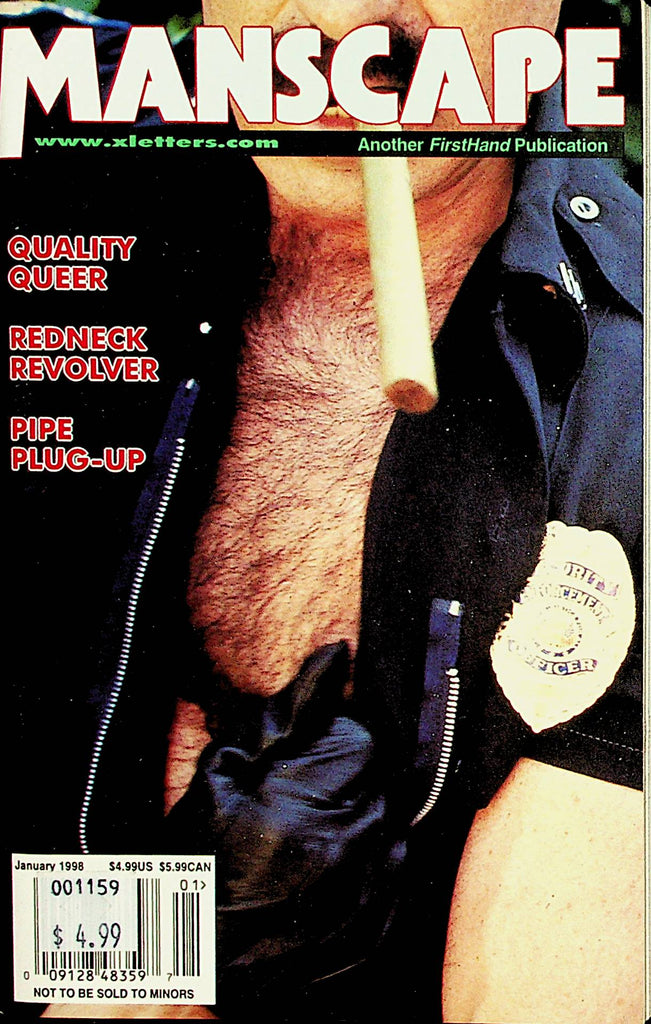 Manscape Gay Digest   Quality Queer / Pipe Plug-Up   January 1998     071122lm-p
