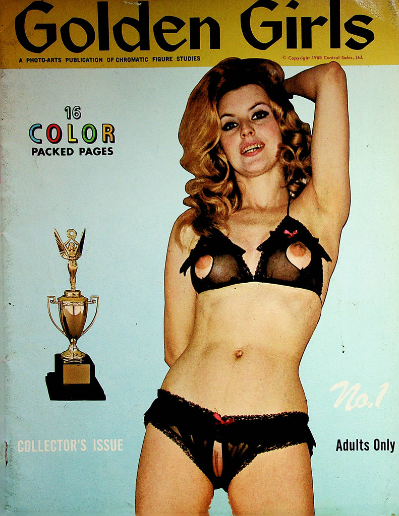 Golden Girls Magazine  Sexy Girls Spread For You  #1 1968 Photo-Arts Publication       071522lm-p