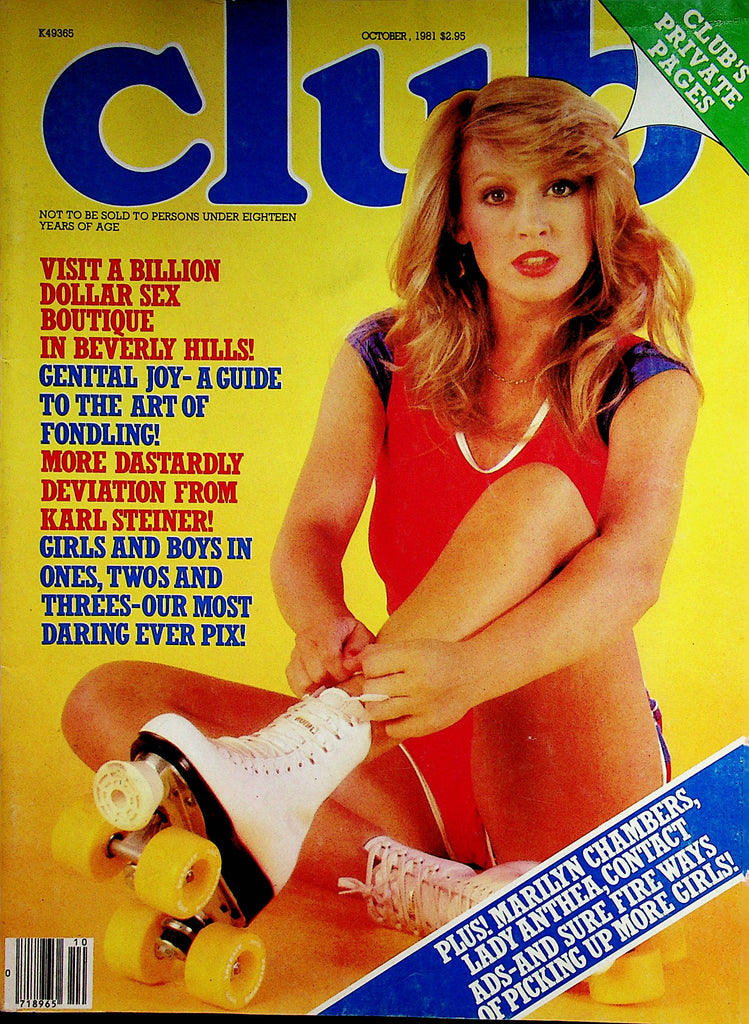 Club Busty Magazine   Marilyn Chambers / Lady Anthea  October 1981    102422lm-p3