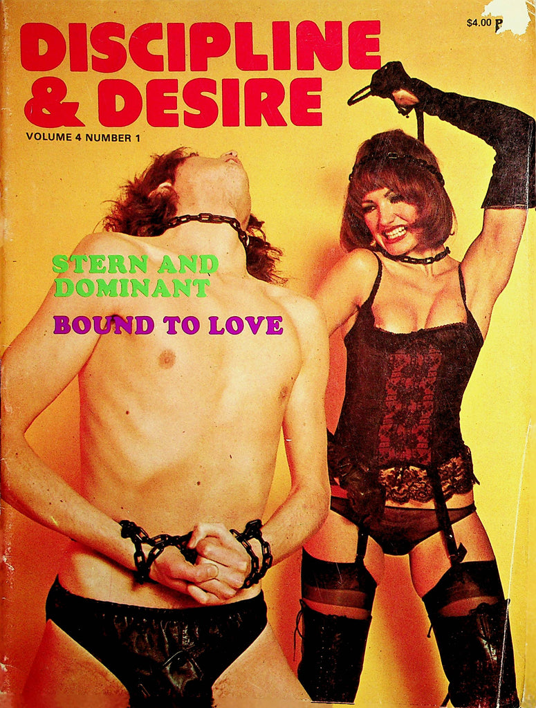 Discipline & Desire Fetish Magazine  Stern And Dominant  vol.4 #1 1977   011322lm-dm2
