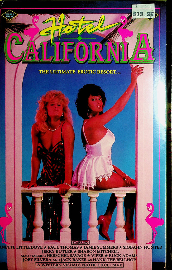 Hotel California VHS  Janette Littledove / Jamie Summers XXX 1986   082921lm-dm3