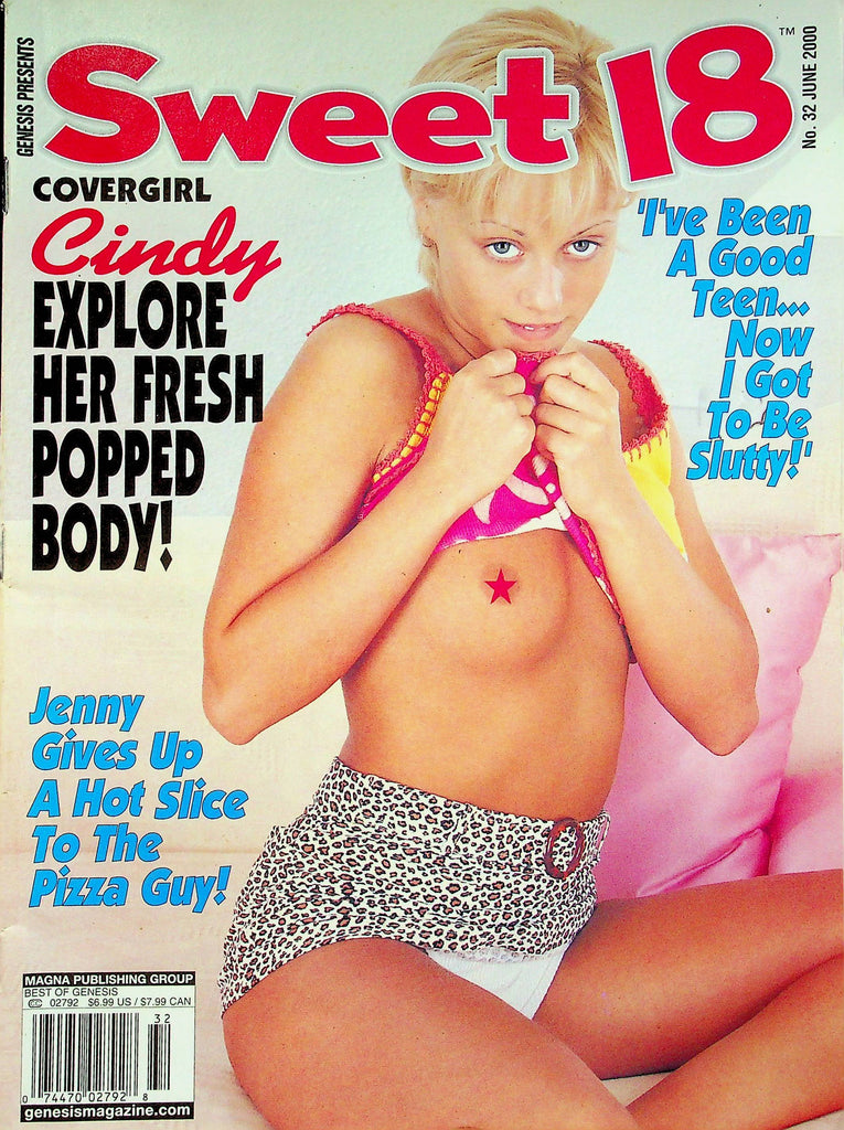 Genesis Presents Sweet 18 Magazine Cindy Jenny & Brook No.32 June 2000 091322RP