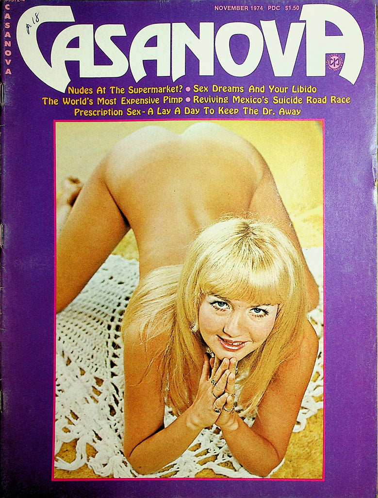 Casanova Busty Magazine   Centerfold Nichole Ann  November 1974     112921lm-dm