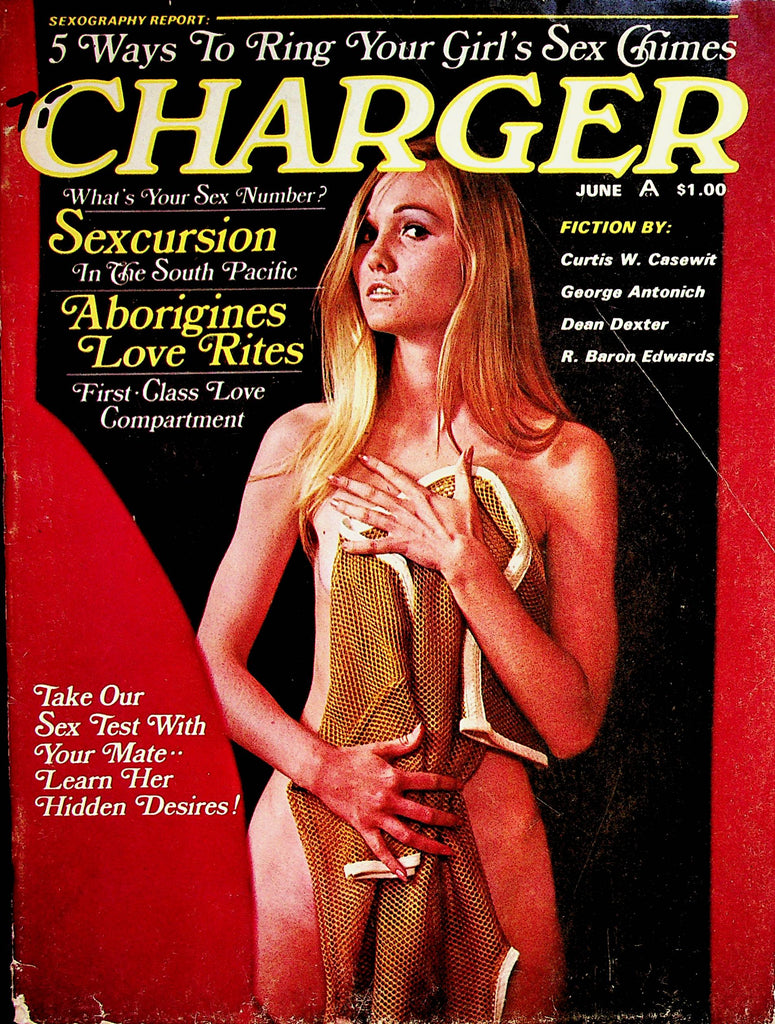 Charger Magazine  Centerfold Girl Emily Carter  June 1970      070322lm-p
