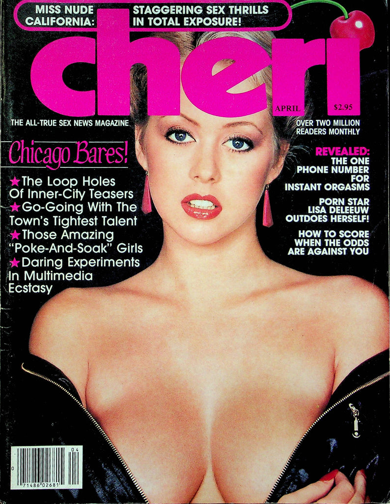 Cheri Magazine Chicago Bares! & Lisa Deleeuw April 1982 090222RP