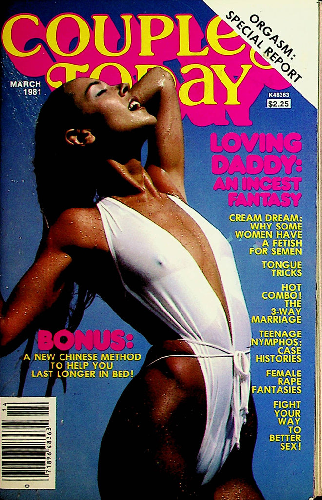 Couples Today Digest  Orgasm Special Report/Last Longer In Bed  March 1981  052020lm-sh